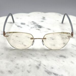 Silhouette 5506 70 3630 BX5 Titanium Rose Gold Eyeglasses Frames Only Austria